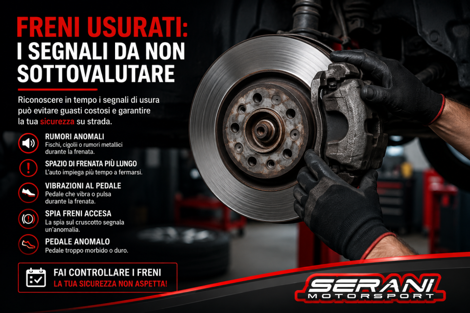 Freni Usurati: I Segnali da Non Sottovalutare